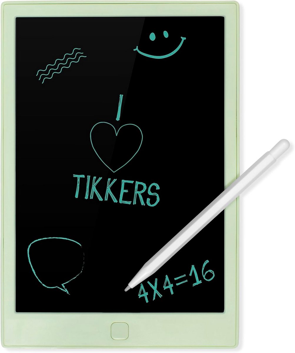 Hervetbare Tekentablet met Pen voor Kinderen - Kleurrijk Doodelblok met Wisknop