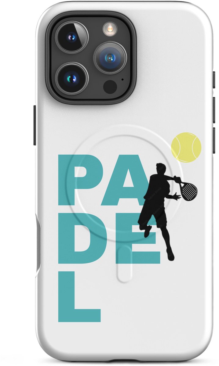 PADEL - MagSafe® tough case for iPhone® - White