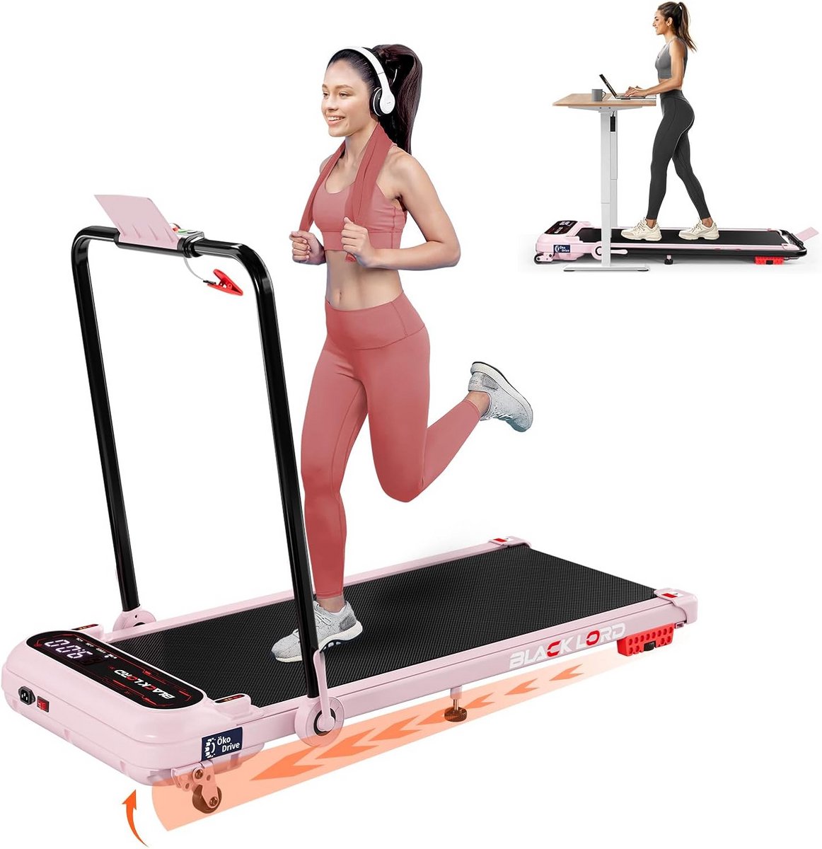 Krachtige Loopband met Incline en Stille Motor - Max. 130 KG Draagkracht