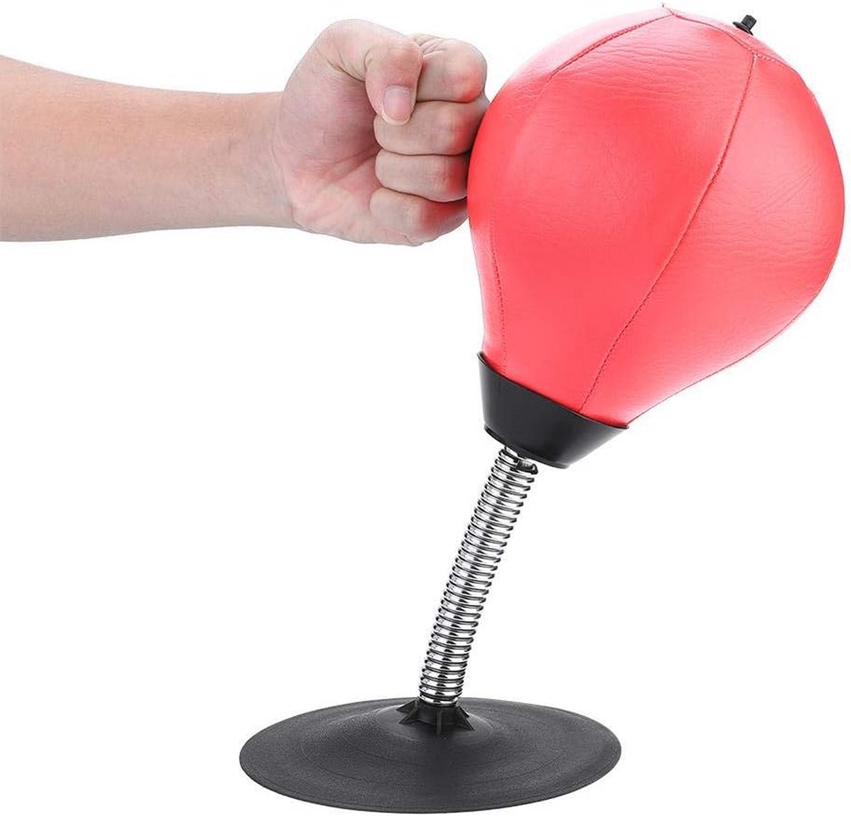 Boksbal voor Bureau Inclusief Zuignap - Snelherstellend Stressbal voor Kantoor en Thuis