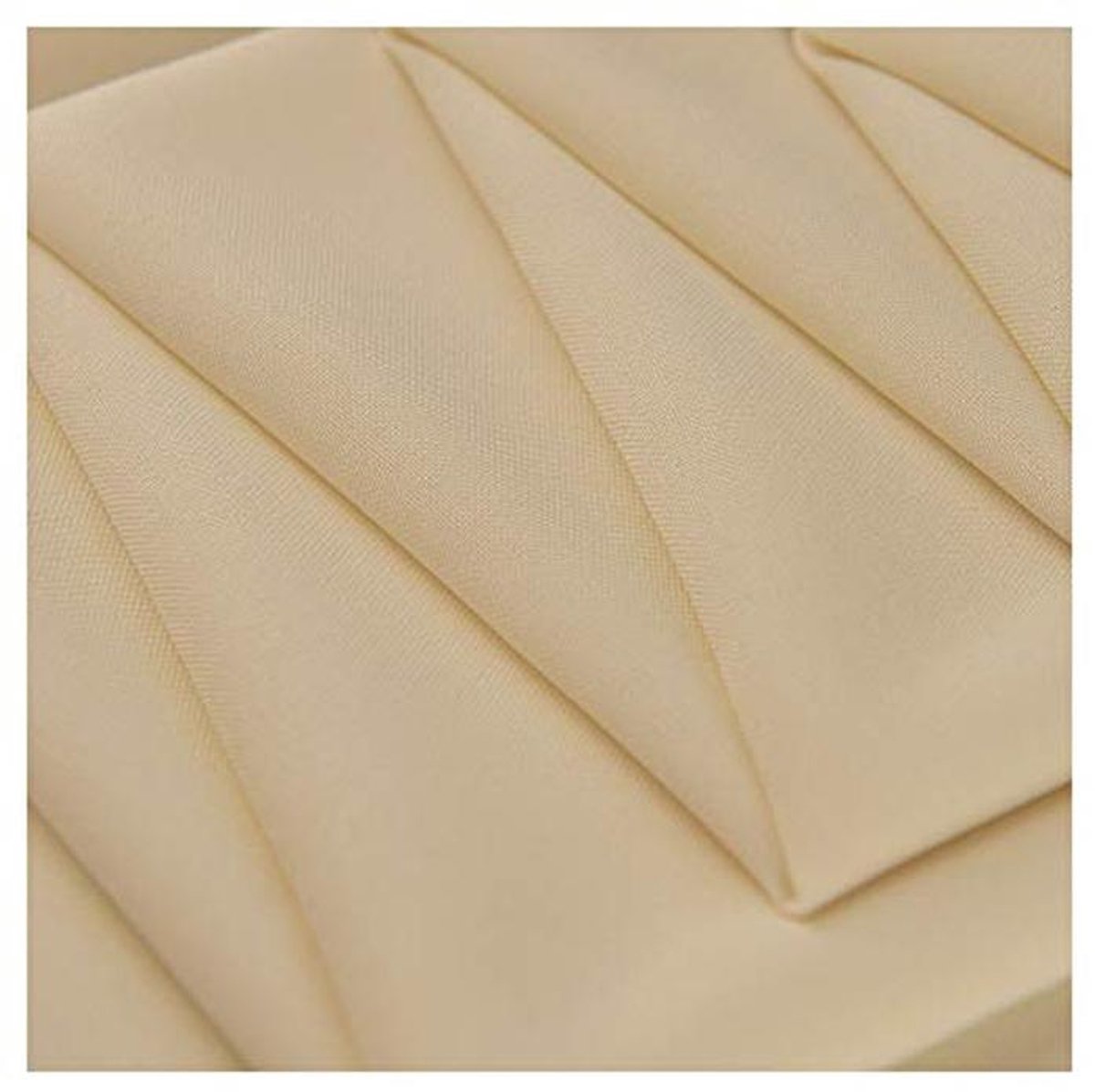 Ecru Tafelkleed 100x100 cm - Tafeldecoratie Voor Elk Interieur