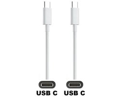 OneOne 1,5m oplaadkabel. Sterke USB C naar C kabel. Stevig laadkabel snoer past op Sony DualSense Controller, Playstation 5 Controller, PULSE 3D Wireless Headset