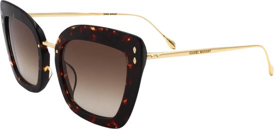 Isabel Marant IM 0083/G/S HAVANA GOLD 53/22/150 Vrouw Zonnebrillen van Merkloos — afbeelding 4