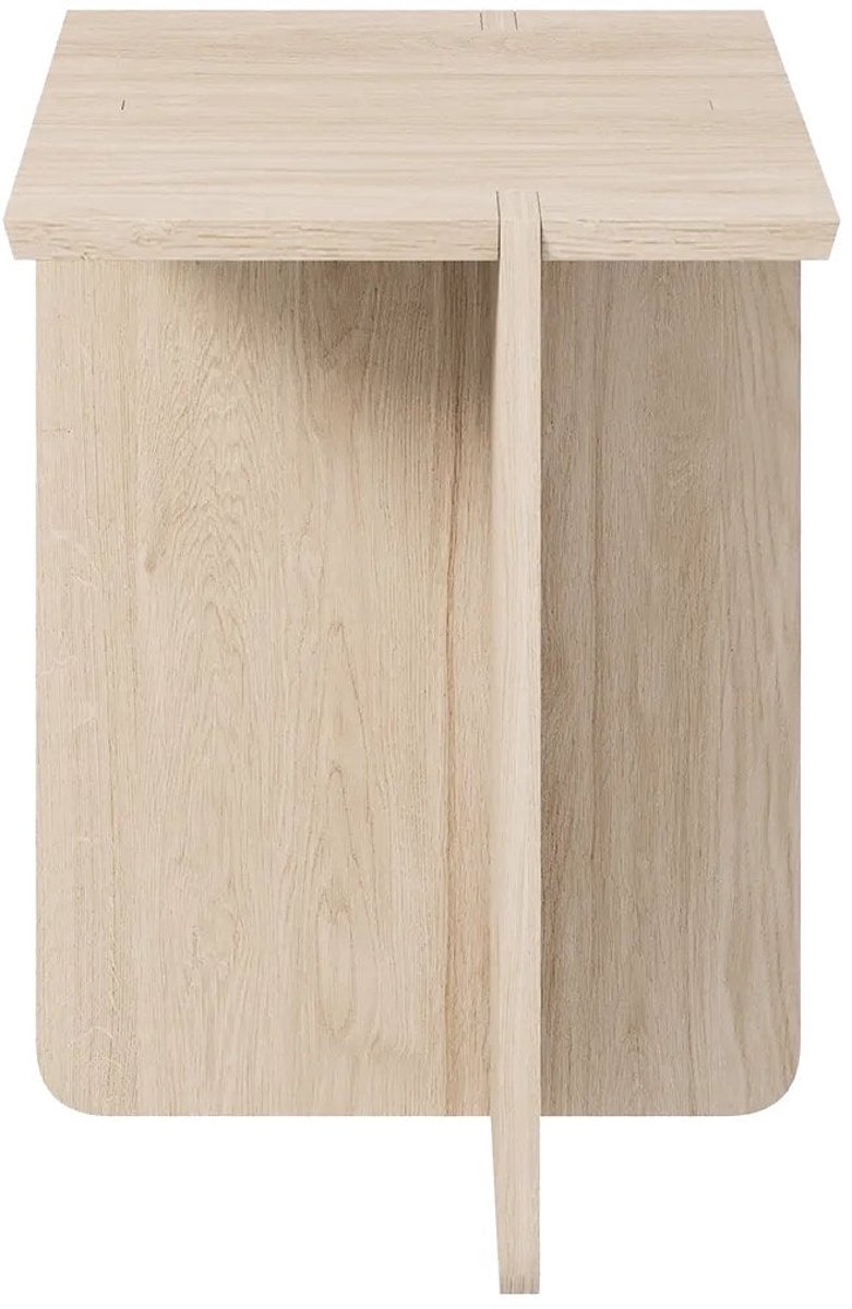 Engawa Kruk Oak | Bruin / Beige | Hout