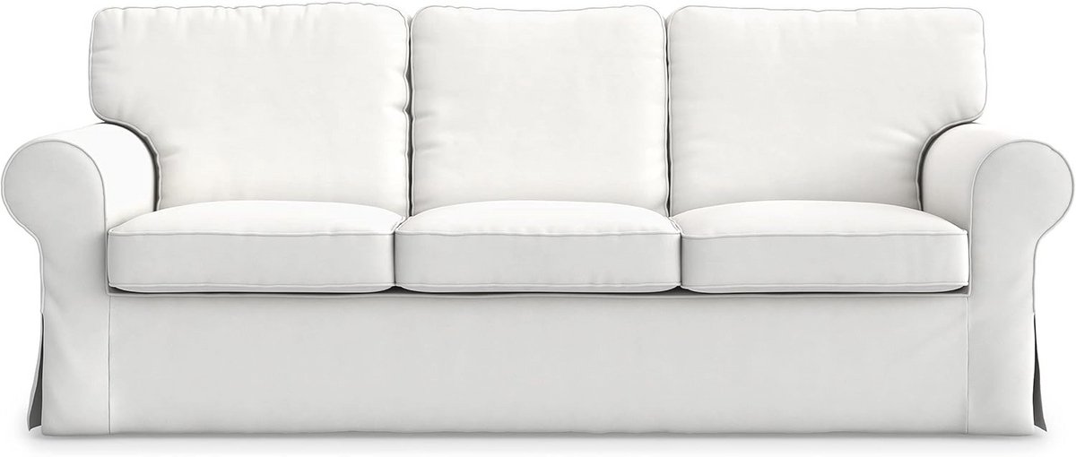 Sofa Cover voor 3-Zits Bank Ektorp – Katoen, Blauw