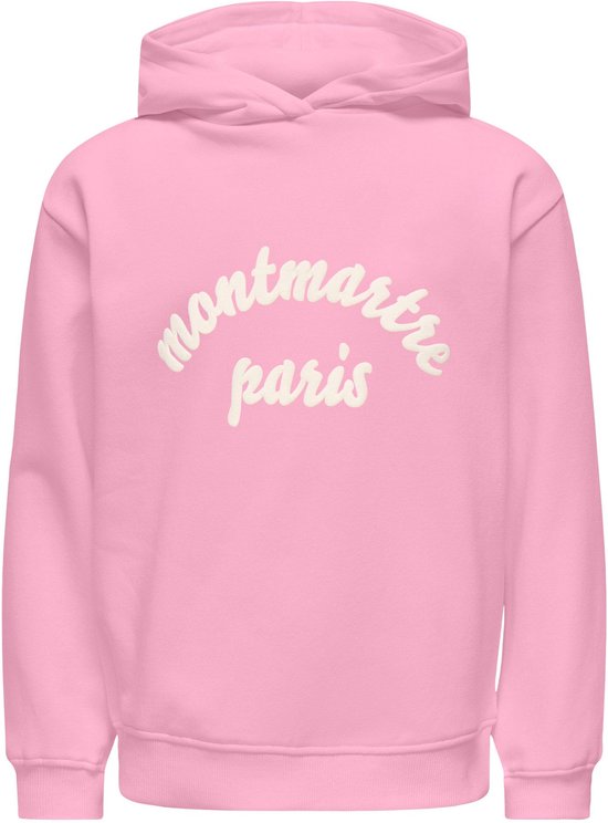 ONLY KOGHOLLYLIFE S à capuche imprimé manches longues Filles - Sea Pink Paris