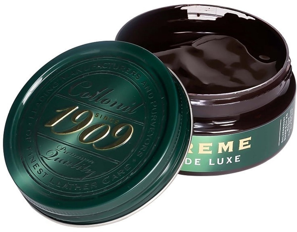 100 ml Schoenpoets donker bruin - 1909 Supreme Crème de Luxe 389