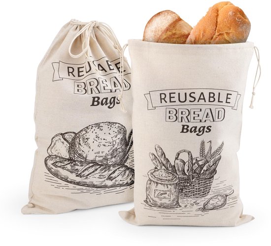 Broodnodig herbruikbare broodzak Pastel Groen | -webshop