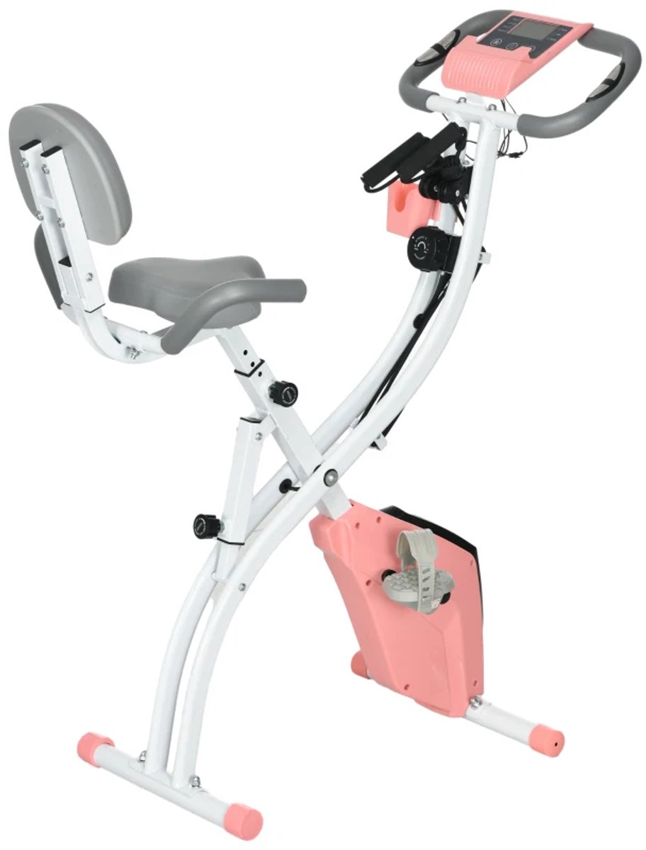 Exoluxe X-Bike Opvouwbare Hometrainer met 8 - Exoluxe - €169,95
