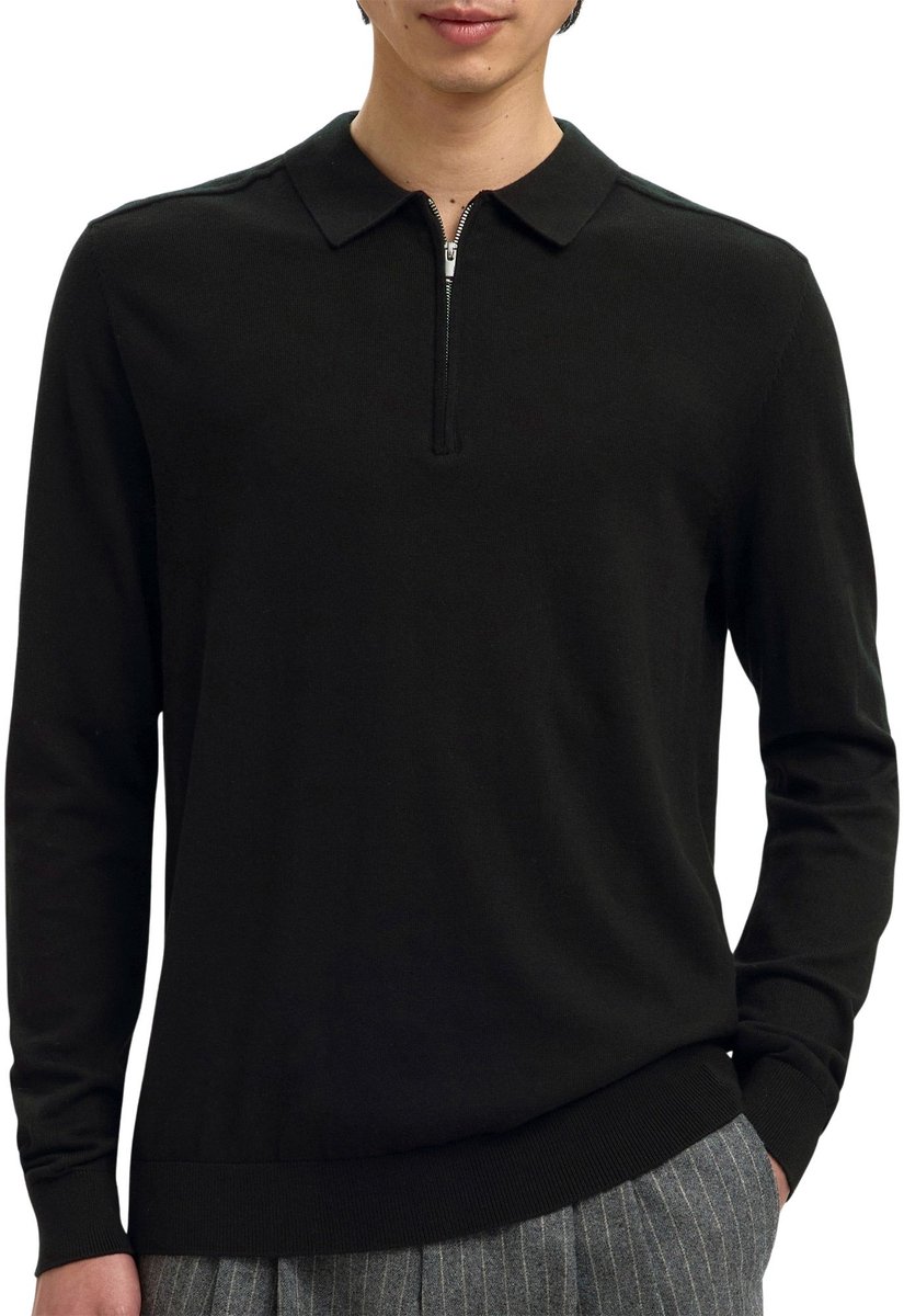 Selected Berg Half Zip Polo Heren - Maat S