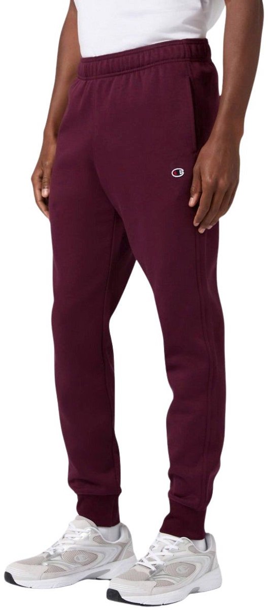 Champion Rib Cuff Slim-Fit Joggingbroek Heren Rood