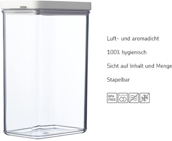 Boîte à viande Mepal Omnia – 500 ml 1 couche – Boîte de produits frais – Sauge nordique