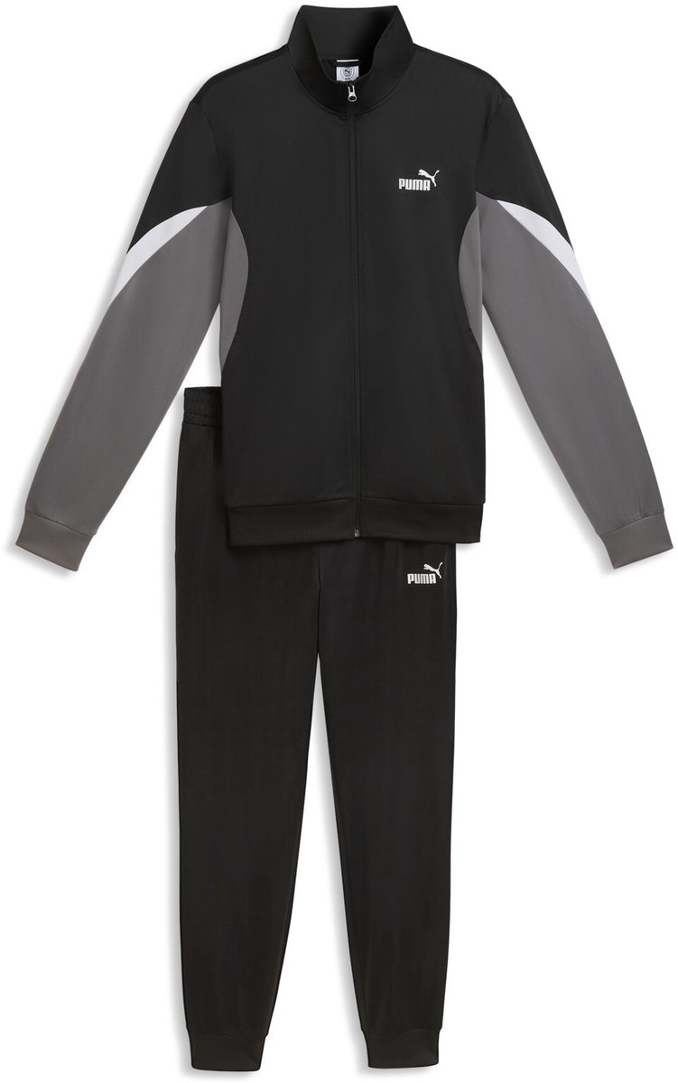 PUMA ESS Block Poly Suit Unisex Trainingspak Puma Zwart