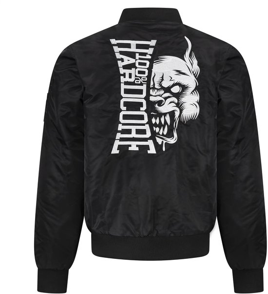 100% Hardcore - bomber - Noir Classic - Taille L