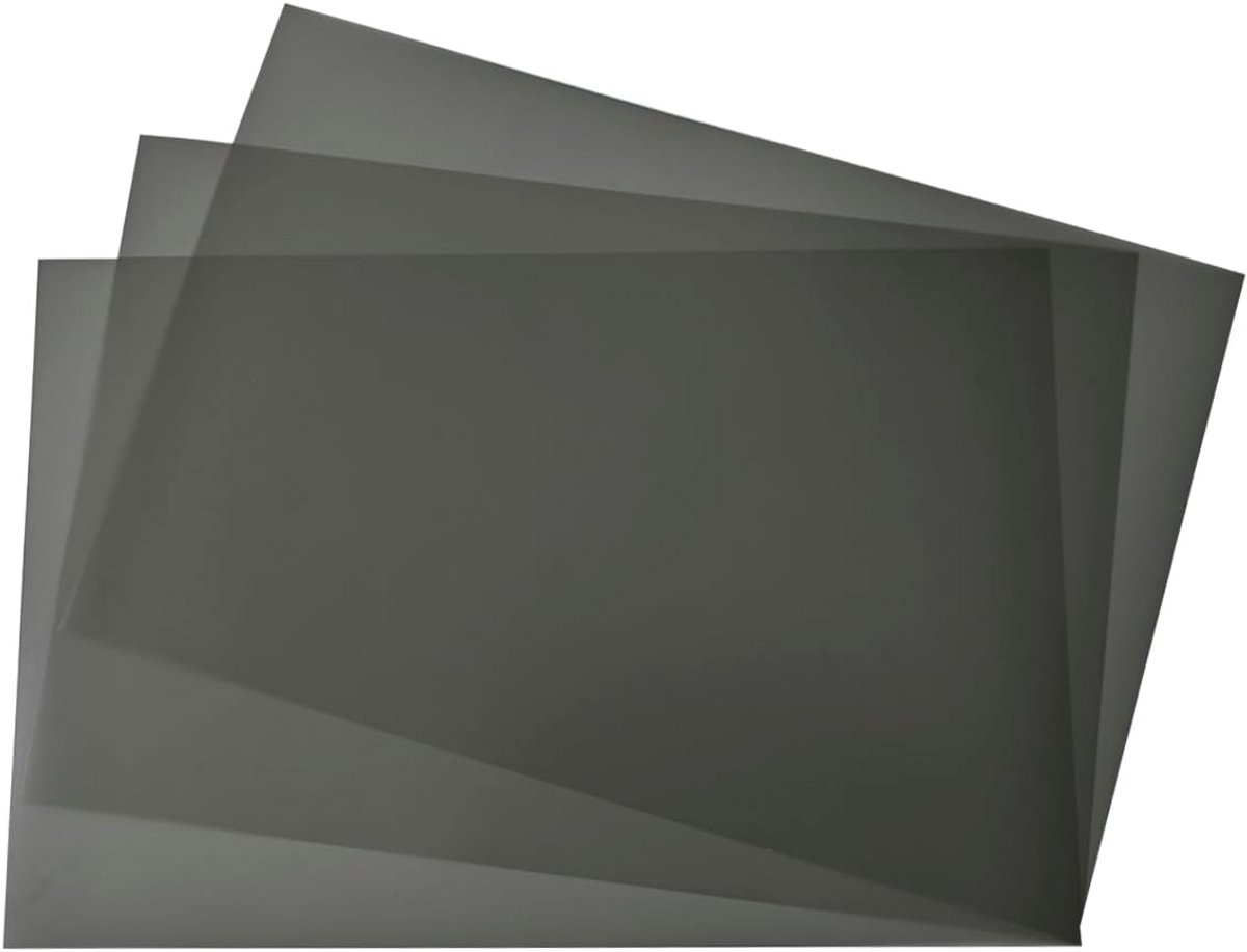 3x Gepolariseerde Filmvellen (21x15cm) - Lineaire Polarisator voor Fysica, Educatie & Fotografie