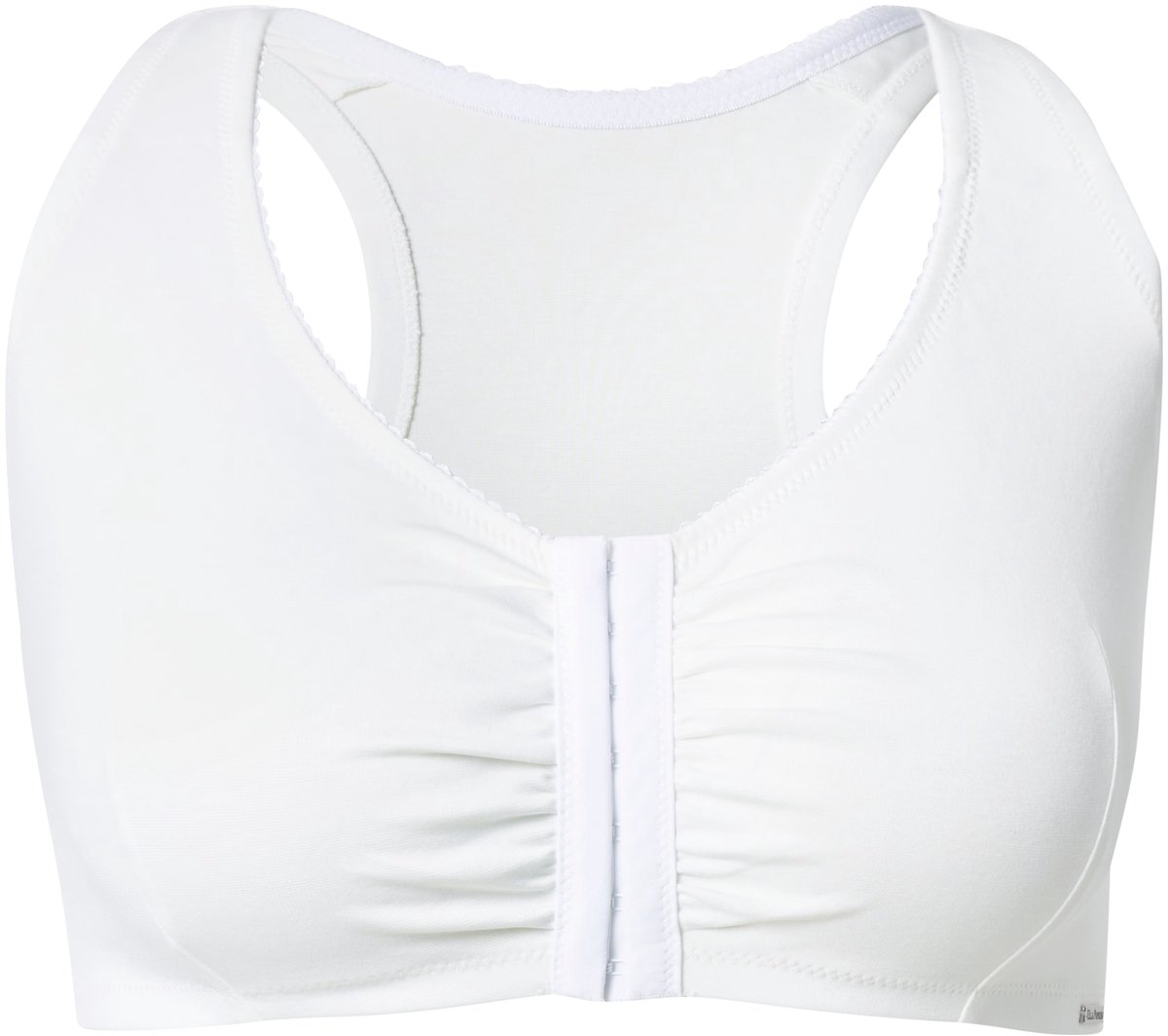 Ulla Popken Dames - Bustier borstvoedingsbeha voorsluiting - Sneeuwwit