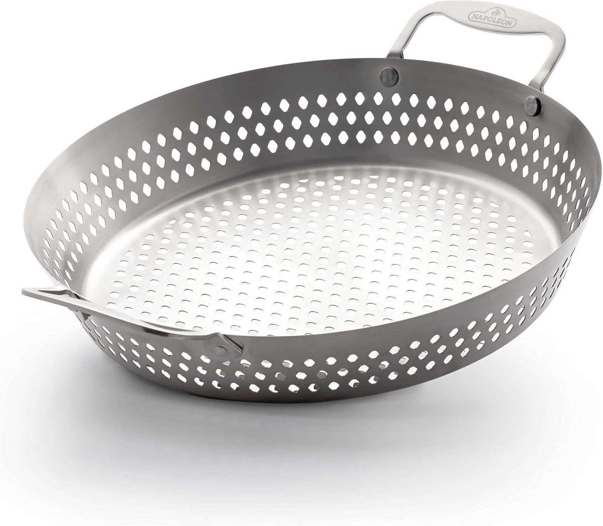Roestvrijstalen Wok voor de Barbecue - Universele Maat