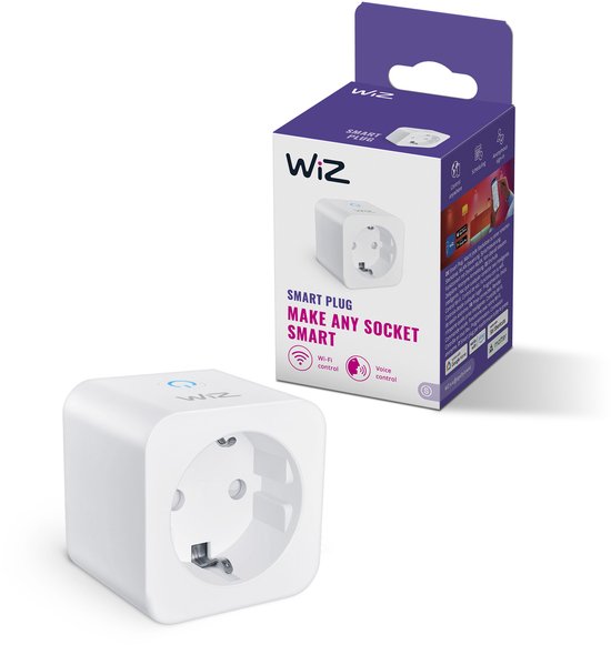 Slimme stekker WiZ WiFi F-type, app...