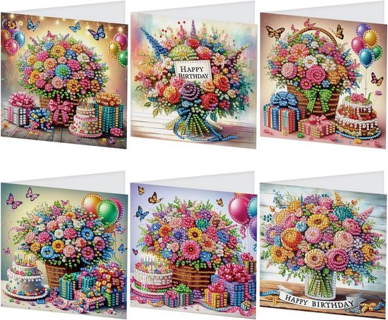 Huacan Diamant Schilderij 5d Diy Bloem Mozaïek Tul... - Vicedeal