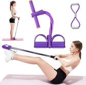 Bandes De Résistance 4 Tubes – Votre Mini-gym Portable Pour Travailler Tout Le Corps !