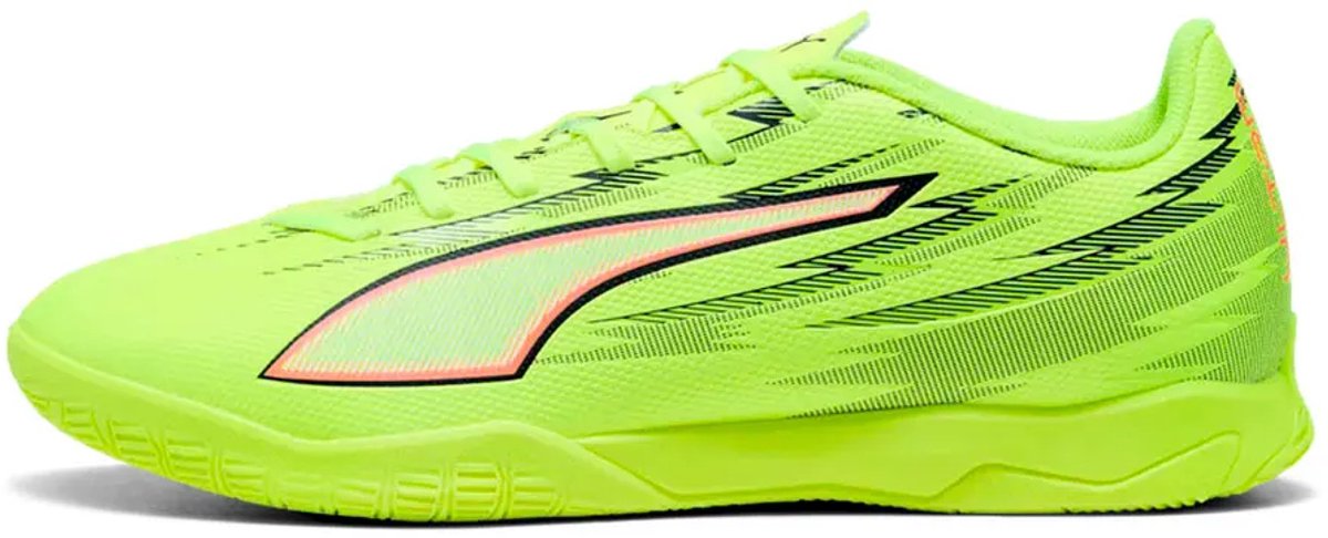 1200x486.jpg Puma Ultra 6 voetbalschoenen in felgroen met mesh bovenwerk, lichtgewicht en stabiel, maat EU 38 1/2.