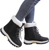 Sport Wintersport Sneeuwschoenen Sneeuwlaarzen Snowboots - Winterlaarzen voor dames - Waterdicht bovenwerk - Antislipzool - Verdikte voering van puur katoen - Beschermt effectief tegen vocht en kou in de winter-41 maat