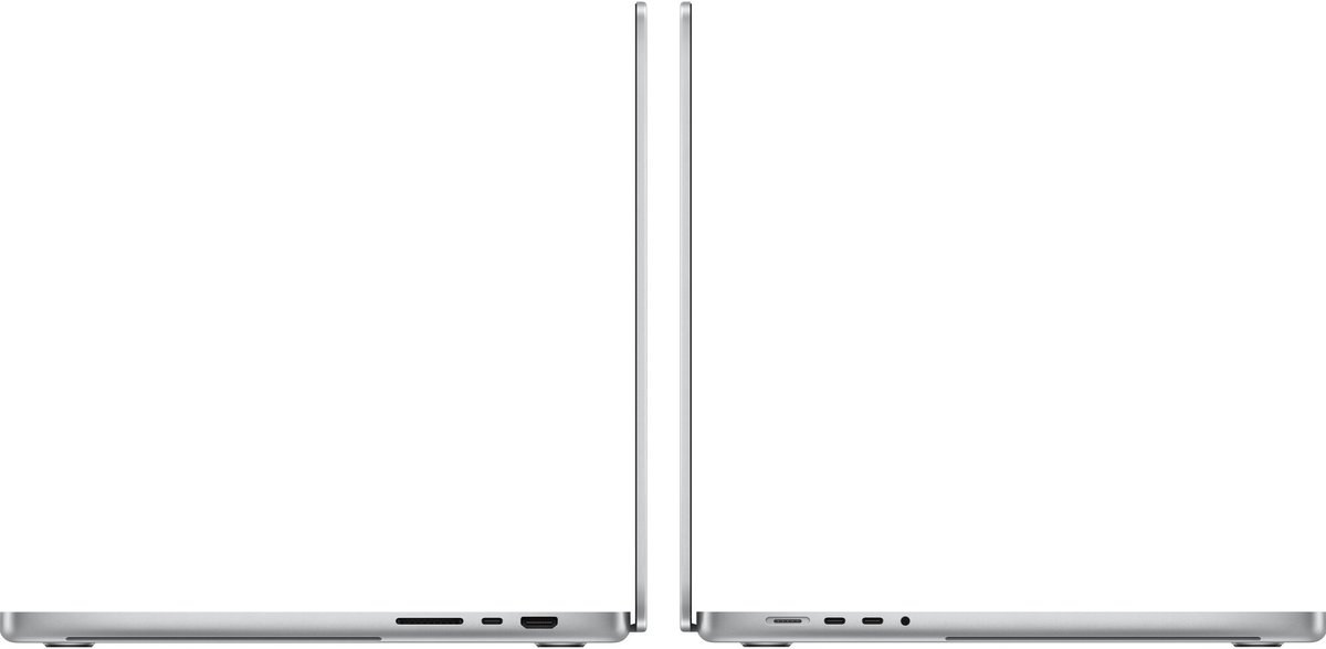 MacBook Pro Retina 14" 2024 M4 4,4 Ghz 16 GB 512 GB SSD Zilver thumbnail 2