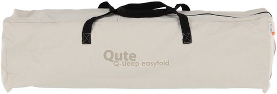 Qute Q-Sleep Campingbed Easyfold - Ivory van Qute — afbeelding 2