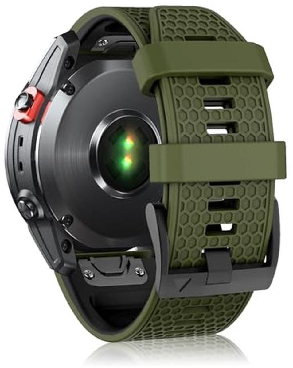Siliconen Armband 22 mm/26 mm voor Comfortabele Draagervaring