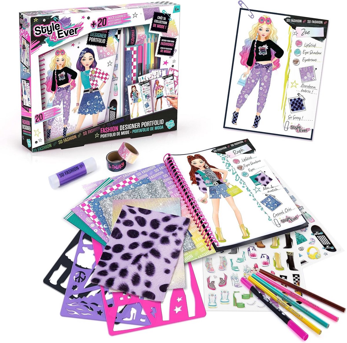Fashion Designer Portfolio voor Creatieve Styling