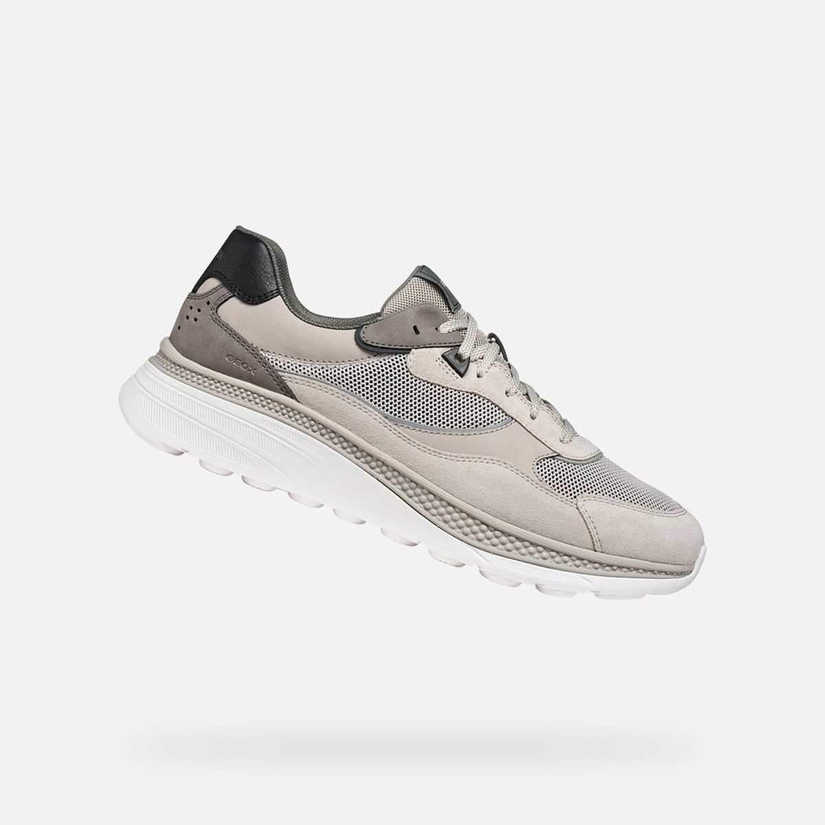 Geox SPHERICA ACTIF X1 HEREN Sneakers Lichtgrijs