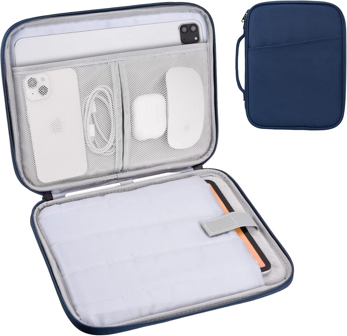 Hoes voor 11 inch tablet - Beschermende reistablet draagtas
