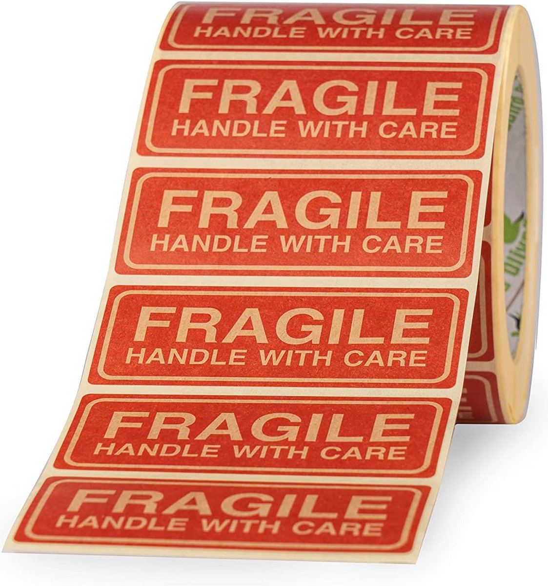 Fragiele Handvat Stickers 250 Stuks 90x35mm