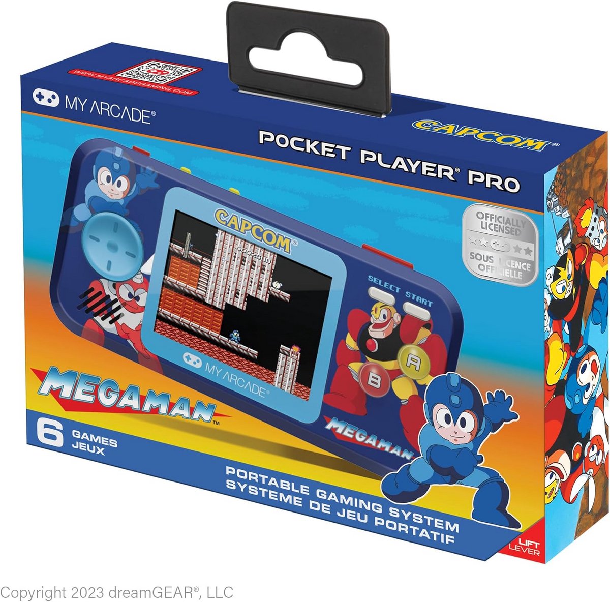 Pocket Player Pro - Draagbare Spelconsole met 2,75 Inch Kleurendisplay