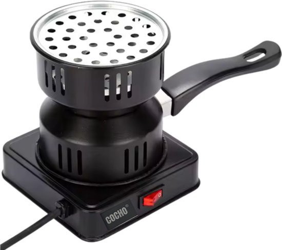 COCHO® Elektrische kolenbrander 600W - kooltjes brander - BBQ starter - camping kooktoestel