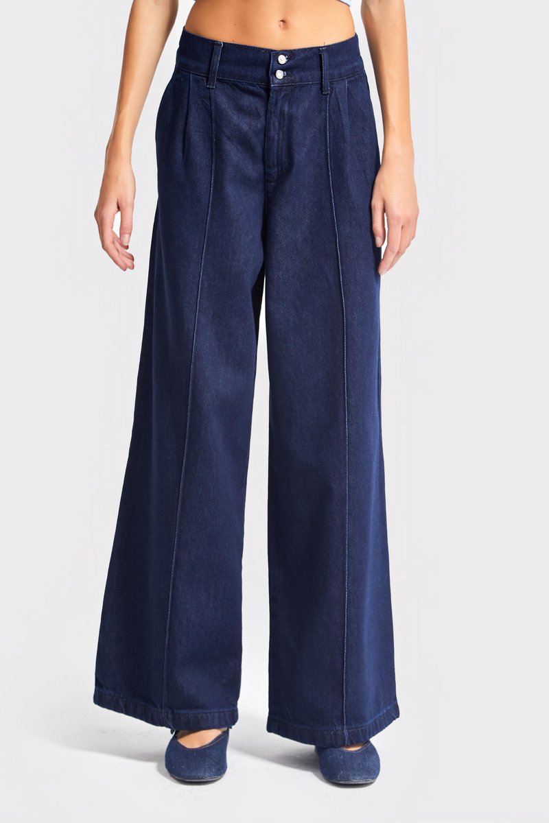 It's Basic - Wide High Rise Jeans