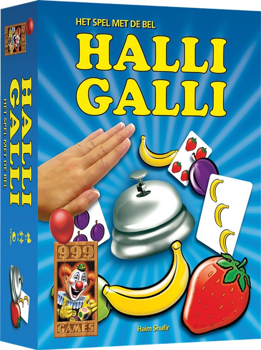 999 Games - Halli Galli - Actiespel - Het spel met de bel - Kinderspel - Gezelschapsspel - Familiespel - Reactiespel - Klein cadeautje — afbeelding 14