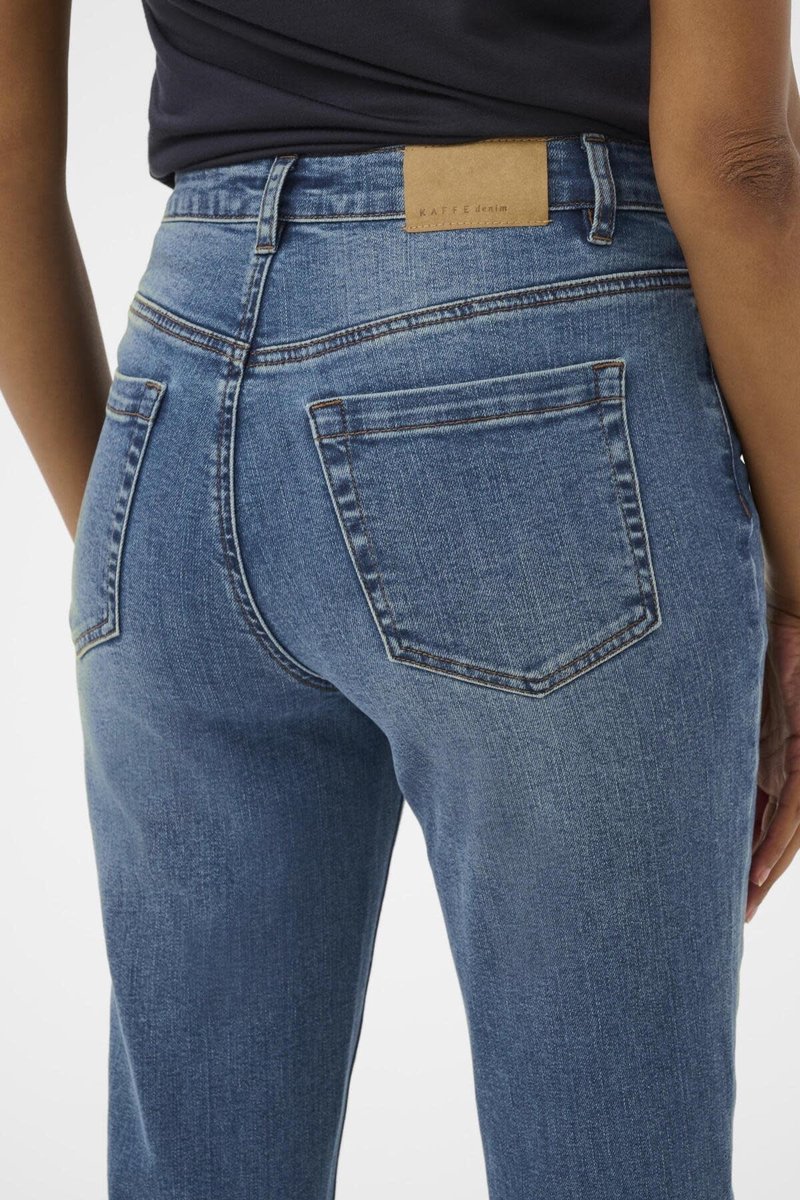 Broek JEANS FOREST SLIM KAFFE MEDIUM BLUE