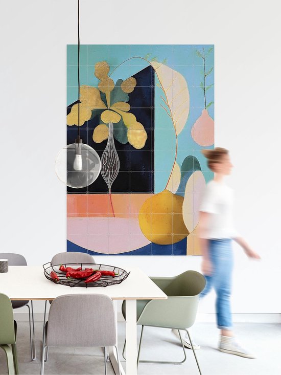 IXXI Peel of Reality, Artclaud - 100 x 140 cm - Support de suspension gratuit - Grande décoration murale et affiches - Contemporain, Coloré, Technique mixte