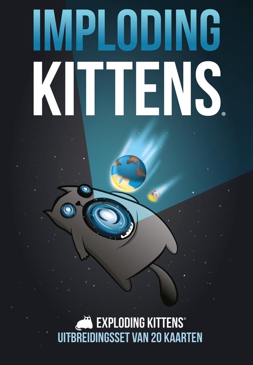 Exploding Kittens Imploding Kittens Uitbreiding - Nederlandstalig Kaartspel — afbeelding 2