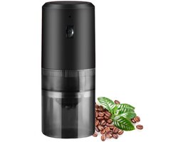koffiemolen electrisch - koffiemolen - koffiezetapparaat - koffiemolen - kunststof - zwart