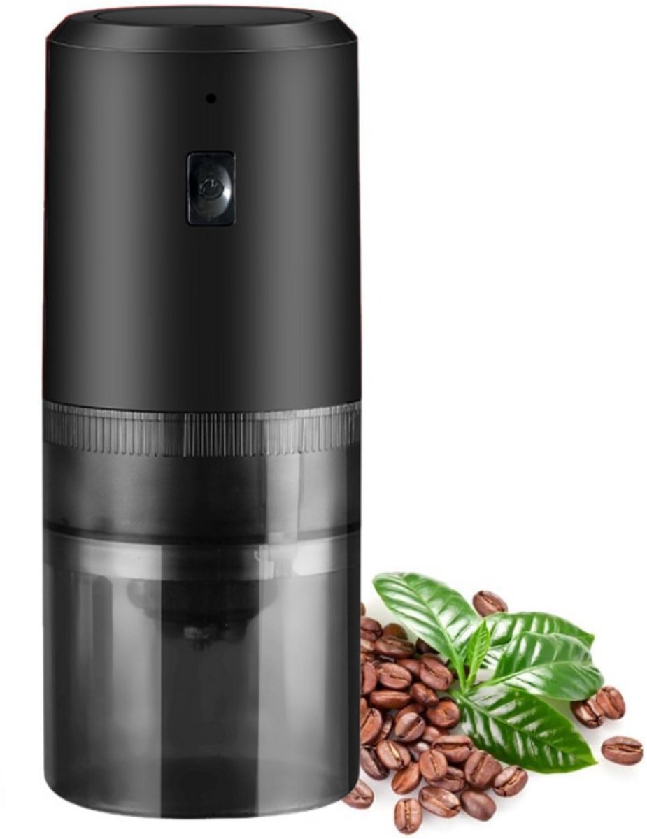 koffiemolen electrisch - koffiemolen - koffiezetapparaat - koffiemolen - kunststof - zwart