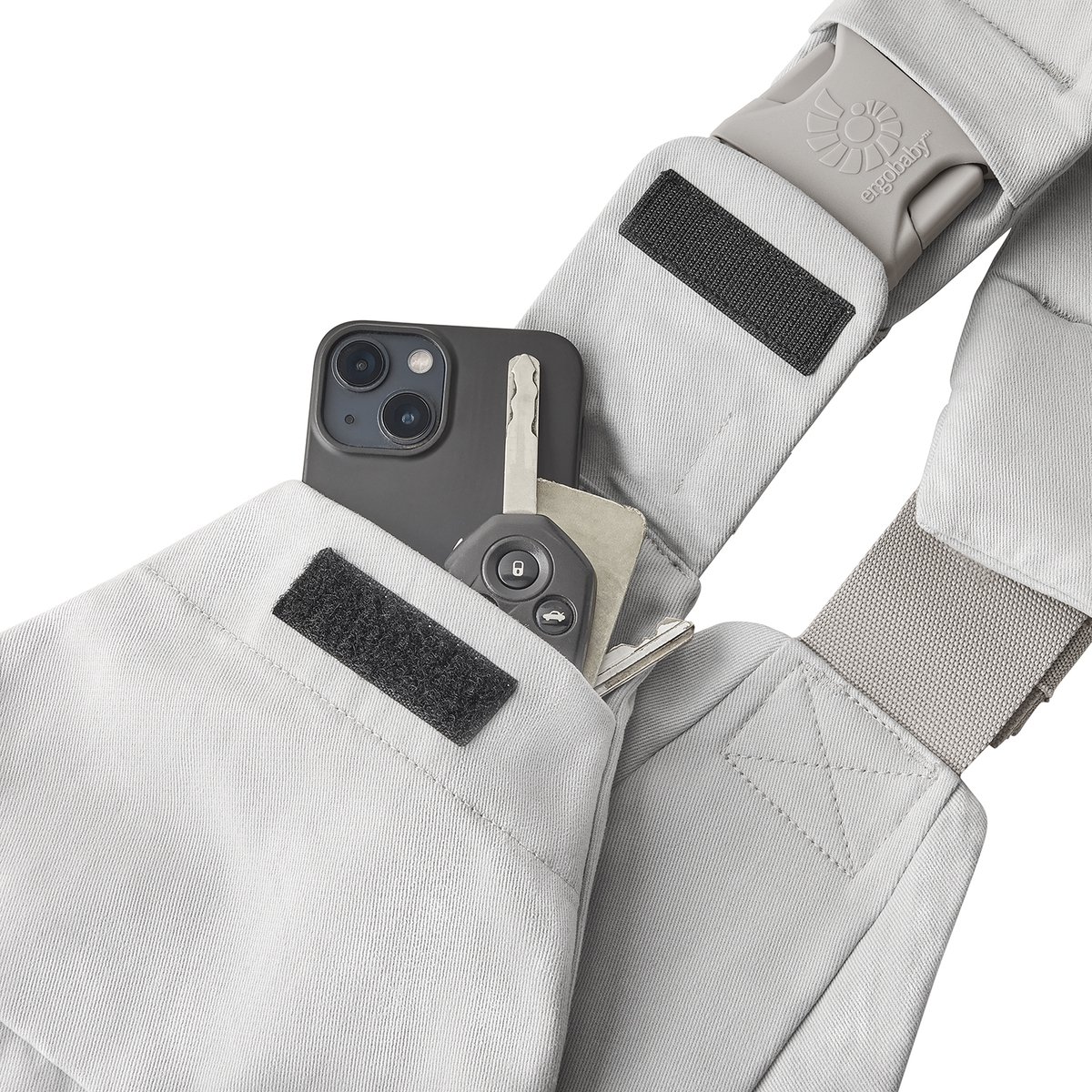 Ergobaby Upsie Sling Draagzak - Pearl Grey – foto 4
