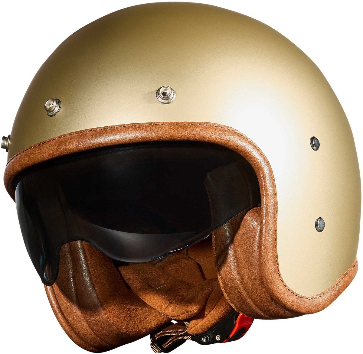 Peroz Filus Lichtgoud Mat Jethelm - Helm