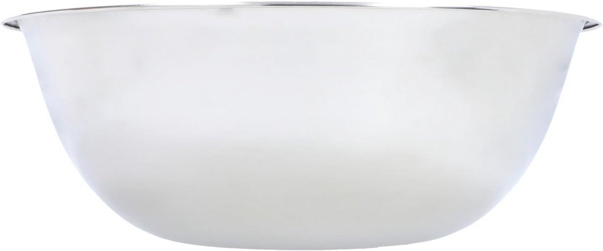 Roestvrijstahlige Mengkom - Voedselveilig, 8 Liter Capaciteit, 36 cm Diameter, Vaatwasserbestendig