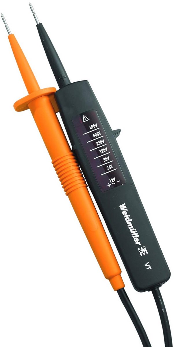 Spanningstester 12 – 690 V AC/DC - Compacte en Batterijloze Voltmeting