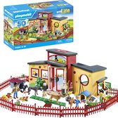 PLAYMOBIL My Life Pension pour animaux 50 ans - 71599