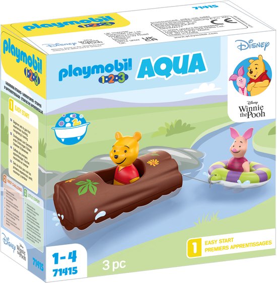 PLAYMOBIL 1.2.3 & Disney: De wateravonturen van Winnie en Knorretje - 71415 van Playmobil — afbeelding 4