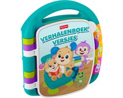 Fisher-Price Leerplezier Verhalenboek Versjes - Muzikaal Boek met Lichtjes en Geluid