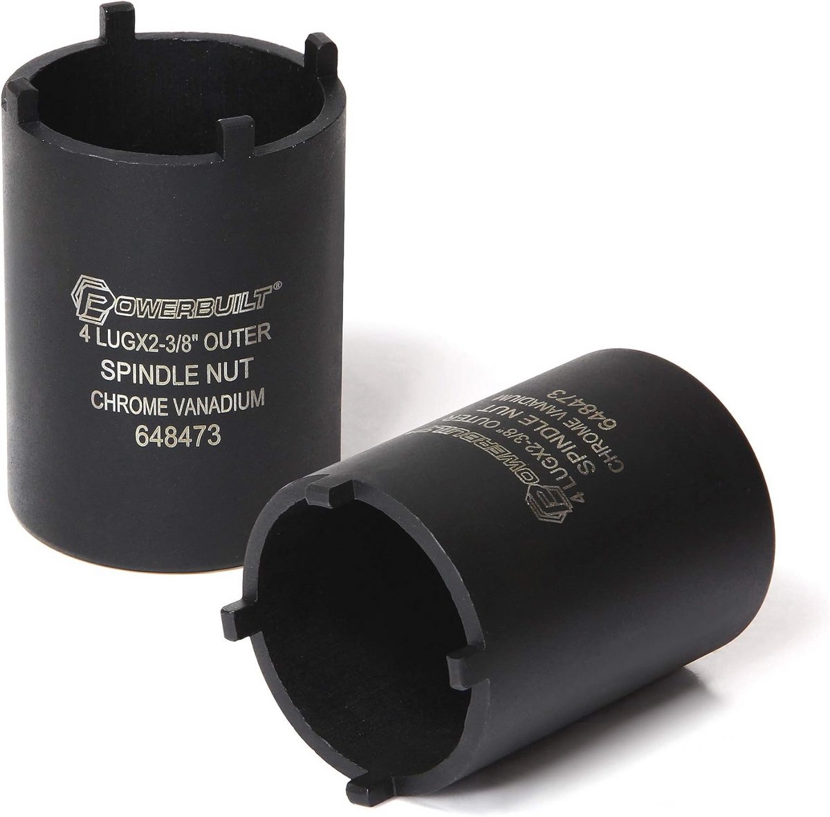 Dop voor spindelmoeren, 4-punts, 6 cm buitendiameter voor Ford, Chevrolet, GMC pick-up trucks en SUV